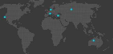 Mapa de clientes global